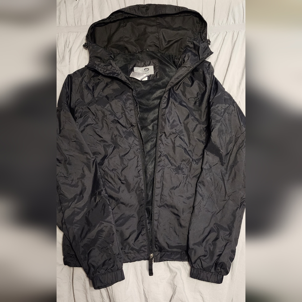 Champion Black windbreaker packable jacket